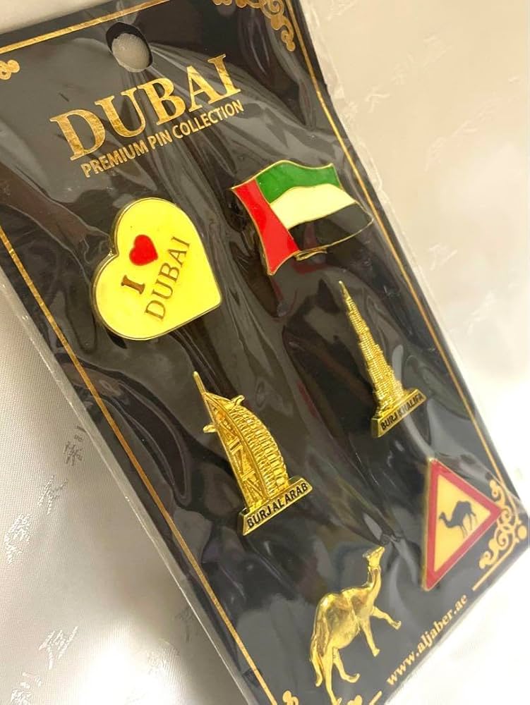 Amazon.co.jp: ドバイ ピンバッジ 6個セット BURJ AL ARAB